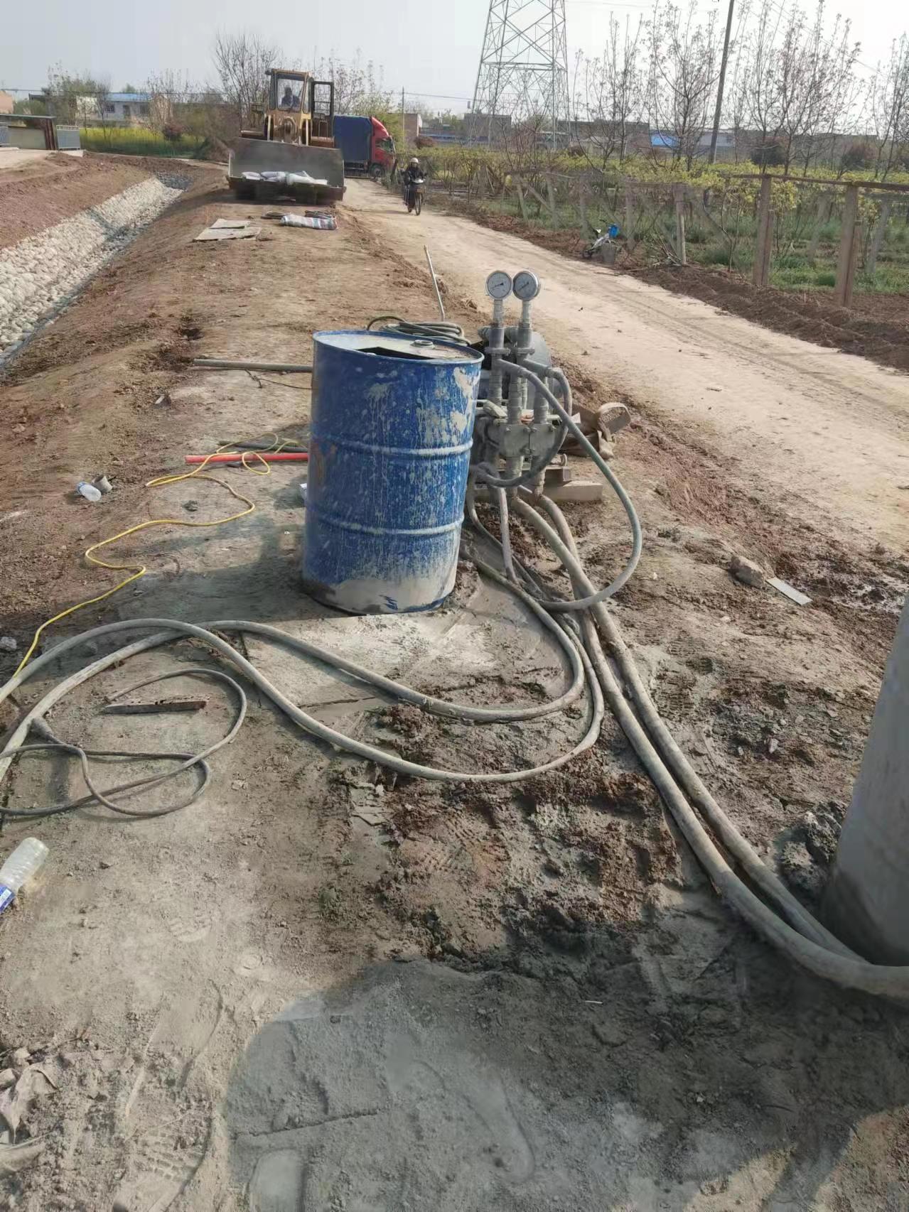 金波乡顶管注浆